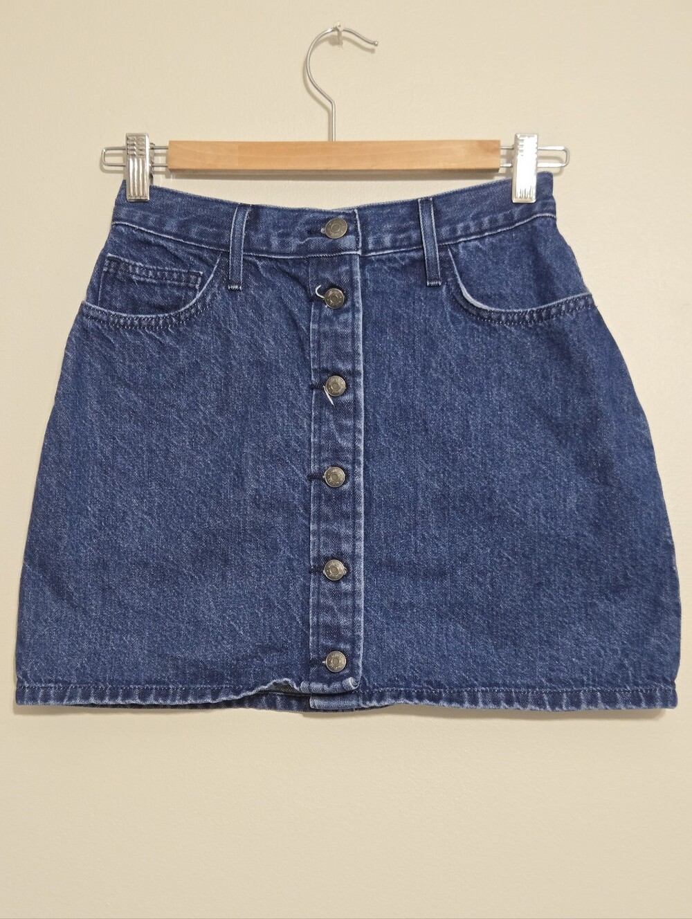 Aritzia Wilfred Free Denim Mini Skirt Size 2